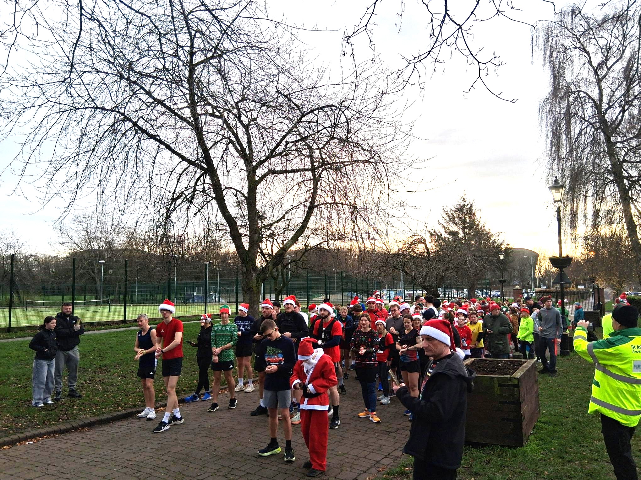 Christmas fun run