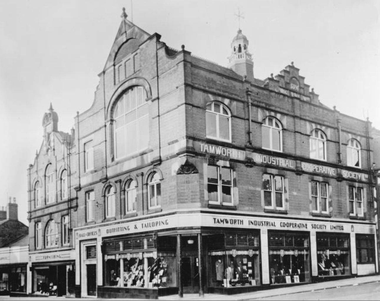 Tamworth Co-operative building in 1951