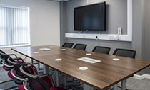 Meeting table with 8 chairs