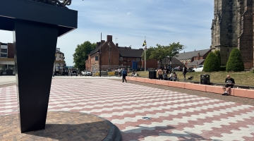 St Editha's Square in Tamworth